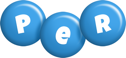 Per candy-blue logo