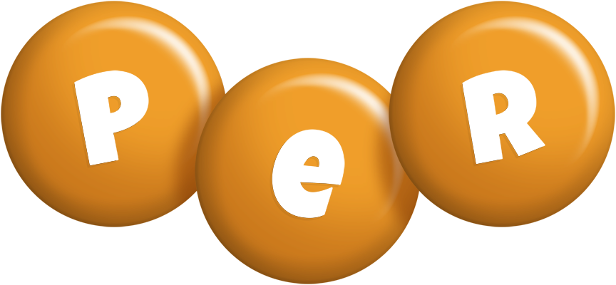 Per candy-orange logo