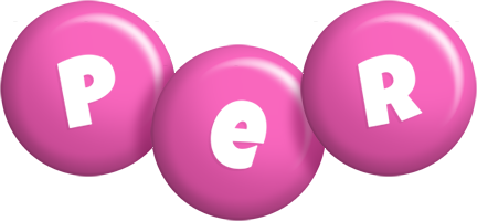 Per candy-pink logo
