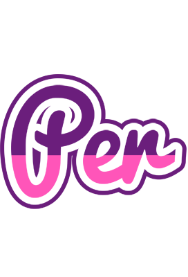 Per cheerful logo