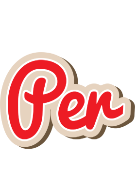Per chocolate logo