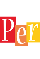 Per colors logo