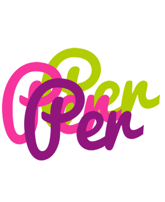 Per flowers logo