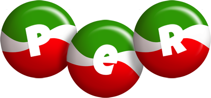 Per italy logo