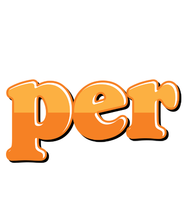 Per orange logo