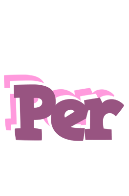 Per relaxing logo
