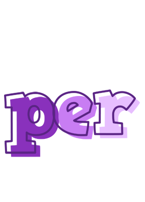 Per sensual logo