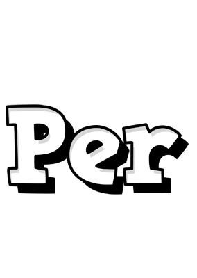 Per snowing logo