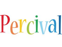 Percival birthday logo