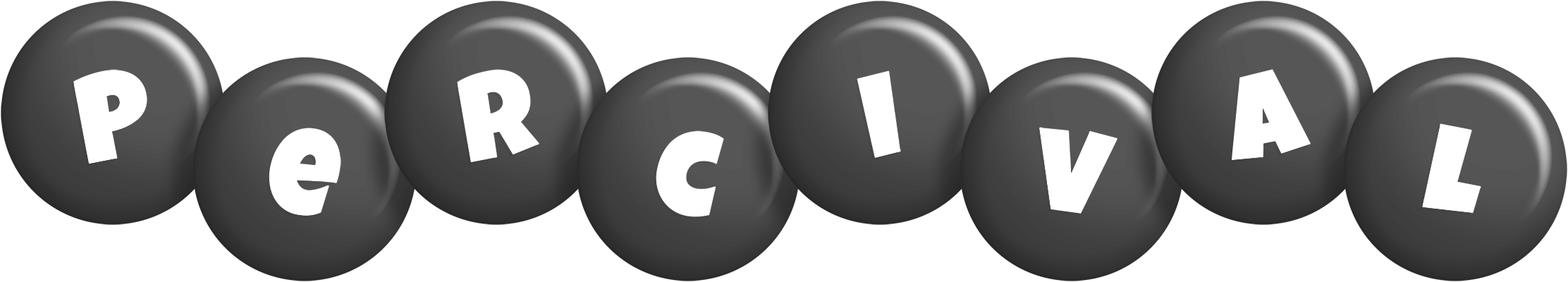Percival candy-black logo