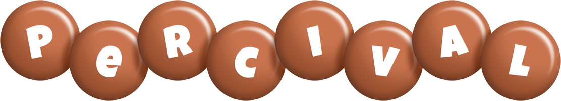 Percival candy-brown logo