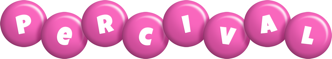 Percival candy-pink logo