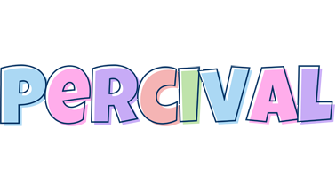 Percival pastel logo