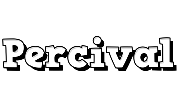 Percival snowing logo