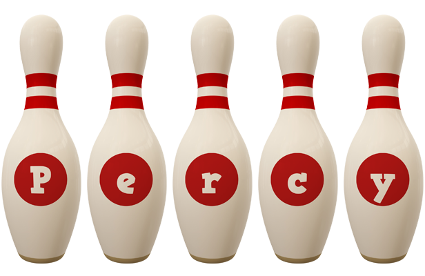Percy bowling-pin logo