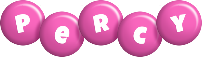 Percy candy-pink logo