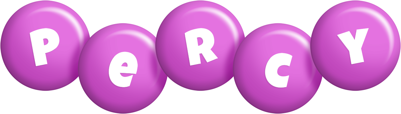 Percy candy-purple logo