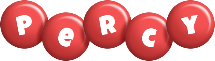Percy candy-red logo