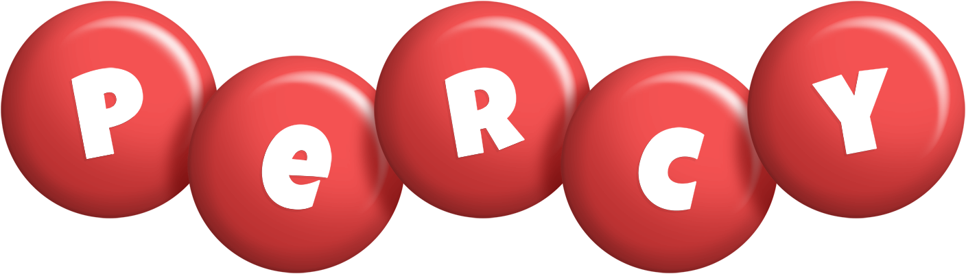 Percy candy-red logo