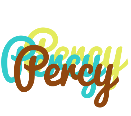 Percy cupcake logo