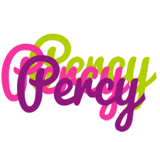 Percy flowers logo