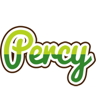 Percy golfing logo