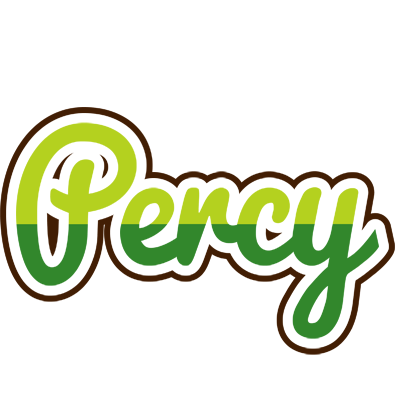 Percy golfing logo