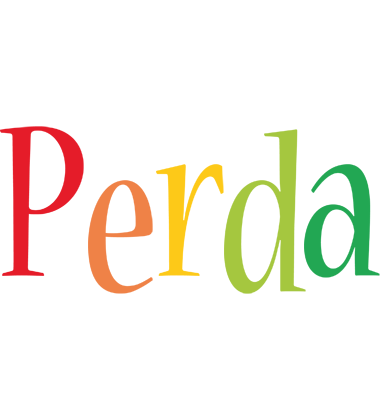 Perda birthday logo