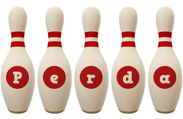 Perda bowling-pin logo