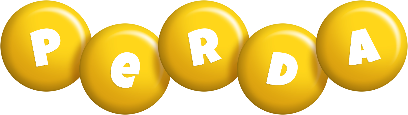 Perda candy-yellow logo