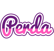 Perda cheerful logo