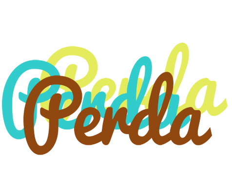 Perda cupcake logo