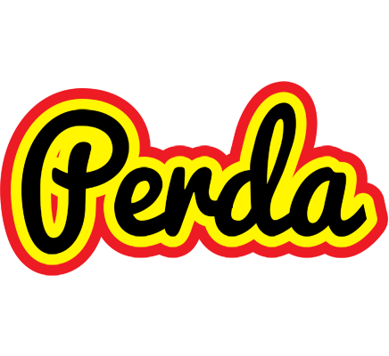 Perda flaming logo