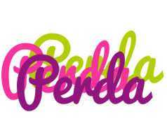 Perda flowers logo