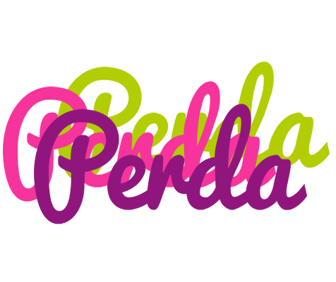 Perda flowers logo