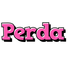 Perda girlish logo