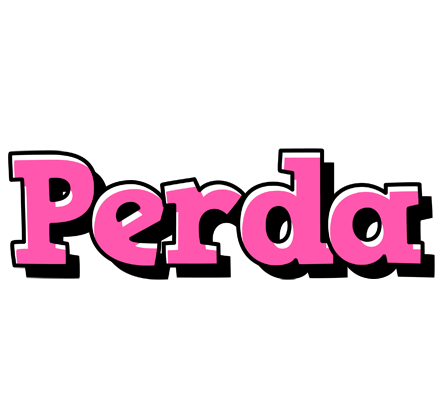 Perda girlish logo