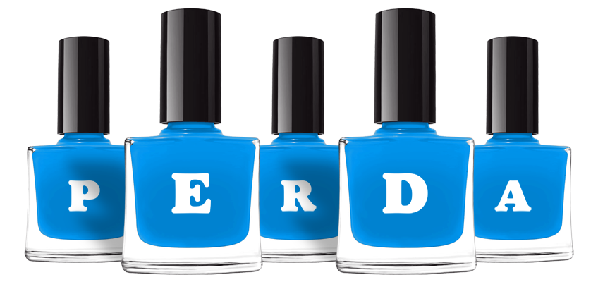Perda glossy logo
