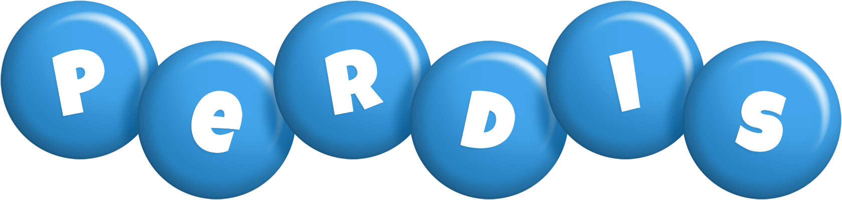 Perdis candy-blue logo
