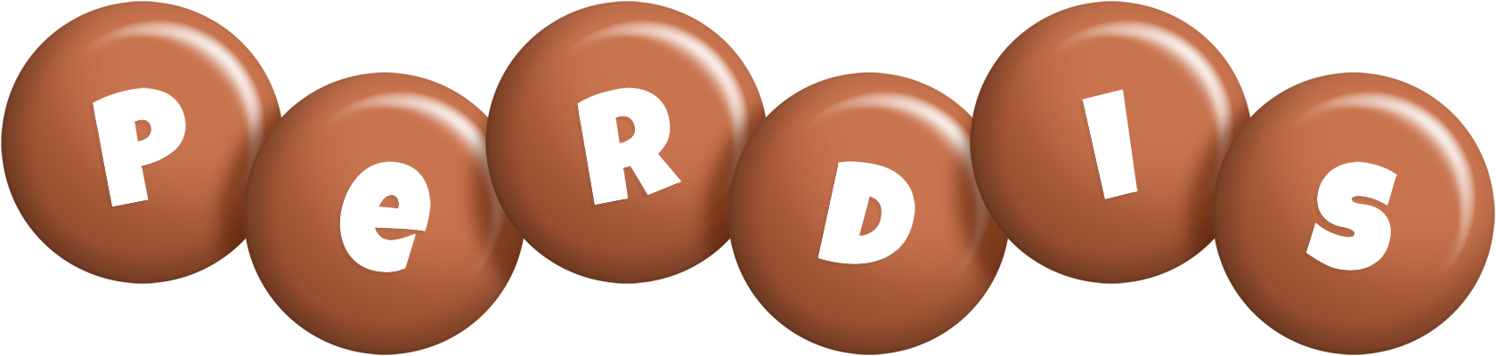 Perdis candy-brown logo