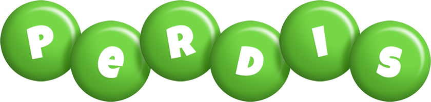 Perdis candy-green logo