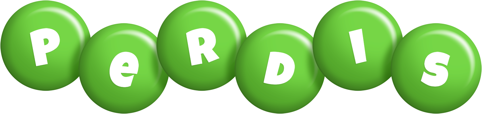 Perdis candy-green logo