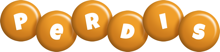 Perdis candy-orange logo