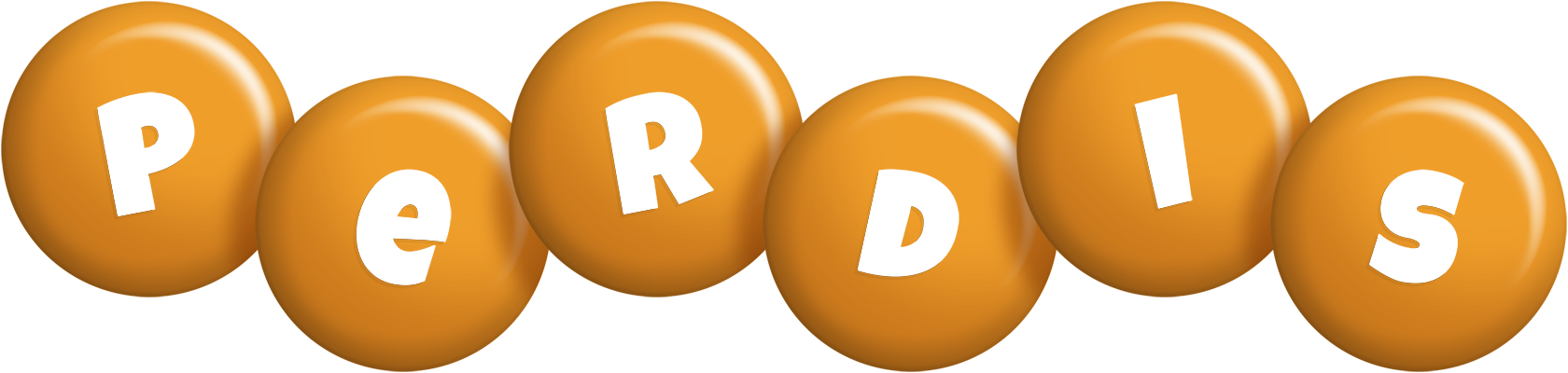 Perdis candy-orange logo