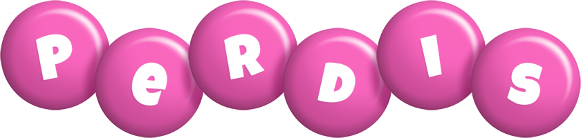 Perdis candy-pink logo