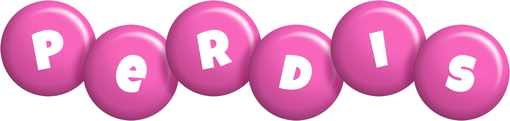 Perdis candy-pink logo