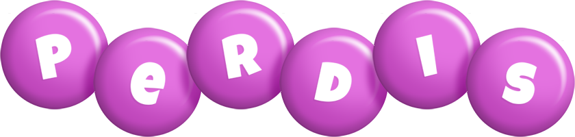 Perdis candy-purple logo