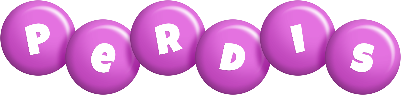 Perdis candy-purple logo