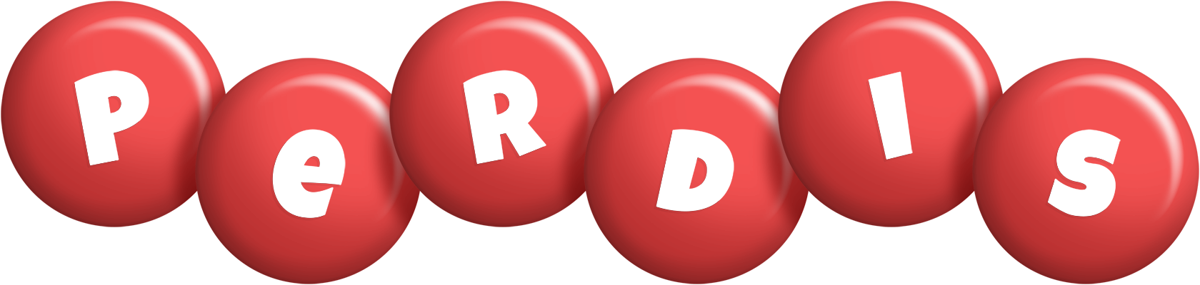Perdis candy-red logo