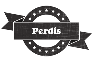 Perdis grunge logo